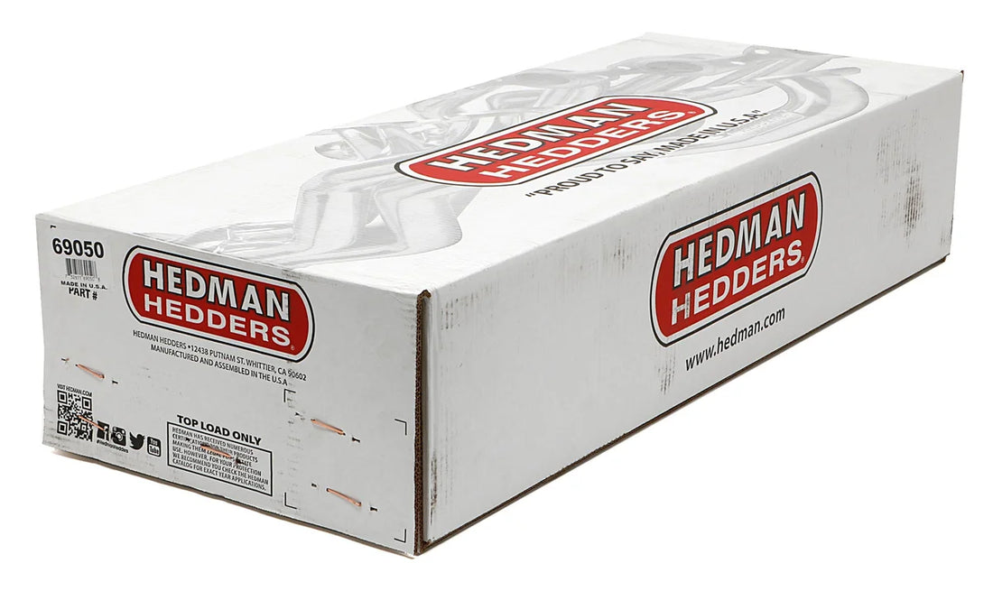 Hedman Hedders Black Long-Tube LS Engine Swap Headers 69050 fits Chevrolet S10 / GMC S15 2WD - Package Contents