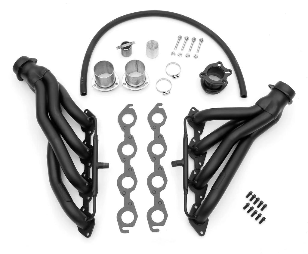 Hedman Hedders Black Mid-Length Headers w/A.I.R. 63611 fits 1965-1981 Chevrolet Bel Air / Biscayne / Brookwood / Camaro / ...