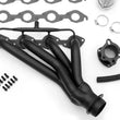 Load image into Gallery viewer, Hedman Hedders Black Mid-Length Headers w/A.I.R. 63611 fits 1965-1981 Chevrolet Bel Air / Biscayne / Brookwood / Camaro / ...
