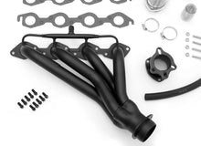Load image into Gallery viewer, Hedman Hedders Black Mid-Length Headers w/A.I.R. 63611 fits 1965-1981 Chevrolet Bel Air / Biscayne / Brookwood / Camaro / ...