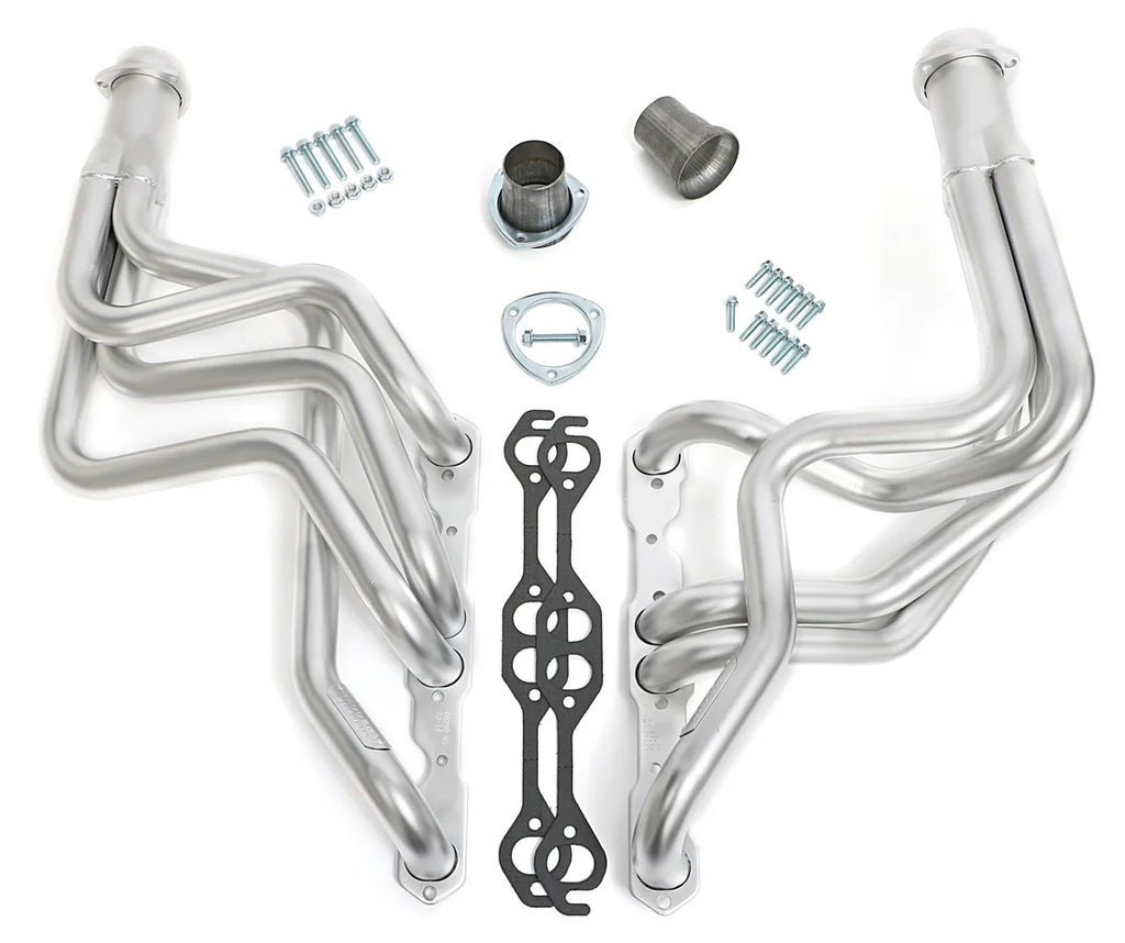 Hedman Hedders ELITE Hedders; 1-5/8 in. Tube Dia.; 3 in. Coll.; FULL LENGTH Design fits 1964-1993 Chevrolet Bel Air / Broo...