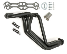 Load image into Gallery viewer, Hedman Hedders HD Black Long-Tube Headers 63890 fits 1967-1969 1975-1980 Chevrolet / GMC - Installation View