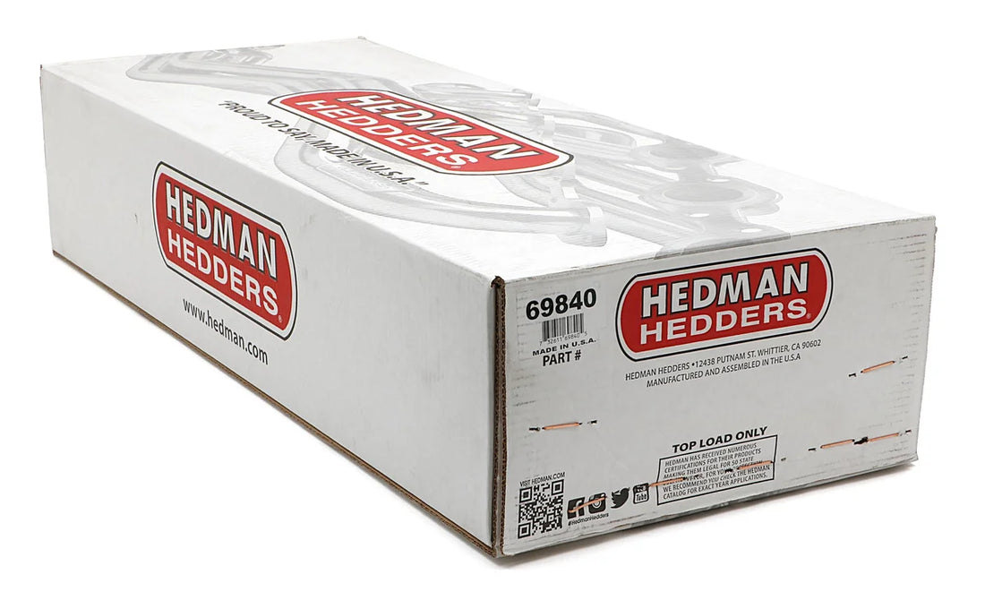 Hedman Hedders HD SILVER LONG-TUBE HEADERS Without A.I.R. 69840 fits 1988-1995 Gm Trucks 5.0l-5.7l 2WD / 4WD - Package Con...