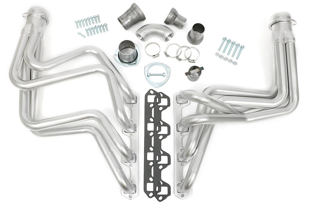 Hedman Hedders HD SIlver EO Headers fits 1982-1996 Ford Bronco / 1980-1985 Ford F-250 / 1980-1985 Ford F-350 351W 5.8L 2WD...