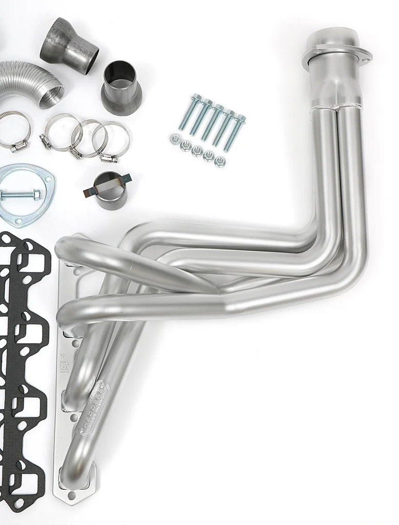 Hedman Hedders HD SIlver EO Headers fits 1982-1996 Ford Bronco / 1980-1985 Ford F-250 / 1980-1985 Ford F-350 351W 5.8L 2WD...