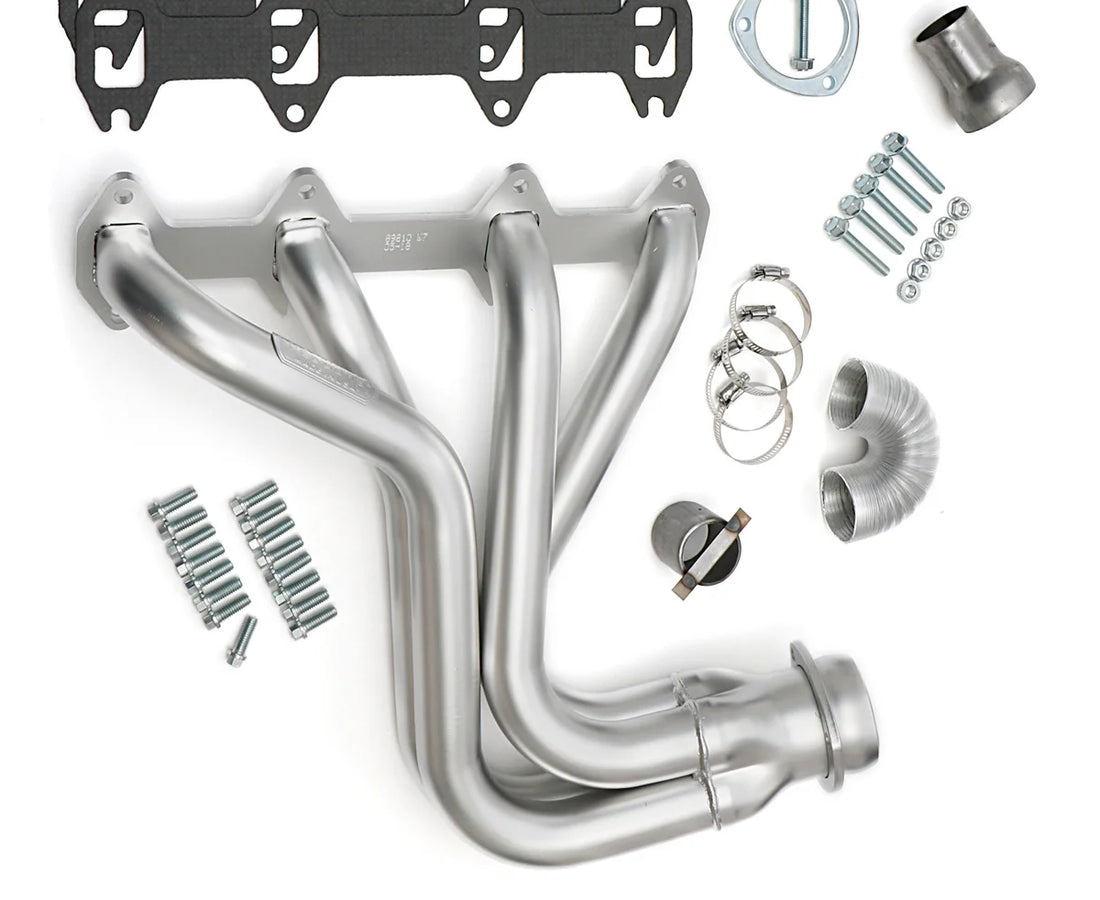 Hedman Hedders HD Silver 50-State Headers fits 1965-1974 Ford F-100 / 1965-1976 Ford F-250 / 1965-1976 Ford F-350 352-427 ...