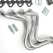 Load image into Gallery viewer, Hedman Hedders HD Silver Long Headers 89348 fits 1983-1987 Ford F-250 / F-350 - Installation View