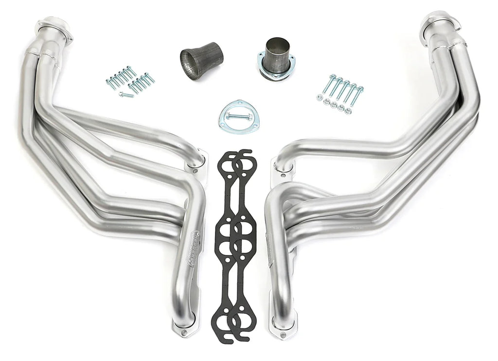 Hedman Hedders HD Silver Long-Tube Clutch Headers fits 1967-1991 Chevrolet / GMC 283-400 - Main Product View
