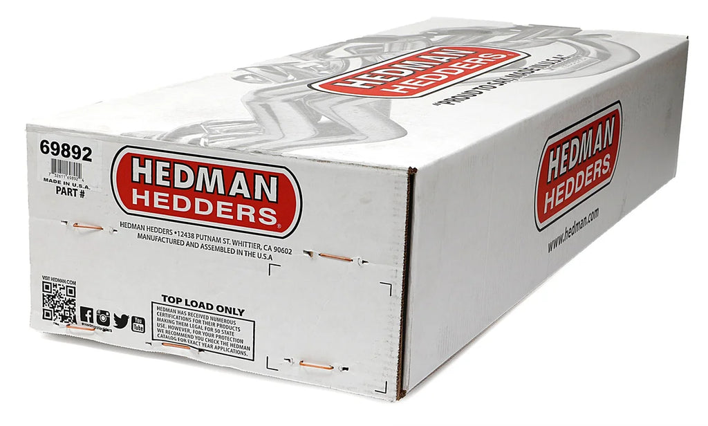 Hedman Hedders HD Silver Long-Tube Clutch Headers fits 1967-1991 Chevrolet / GMC 283-400 - Additional View 7