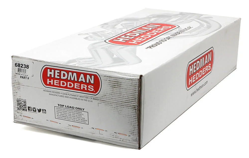 Hedman Hedders HD Silver Long-Tube Headers 68238 fits 1958-1964 Chevrolet Bel Air / 1958-1964 Chevrolet Biscayne / 1959-19...