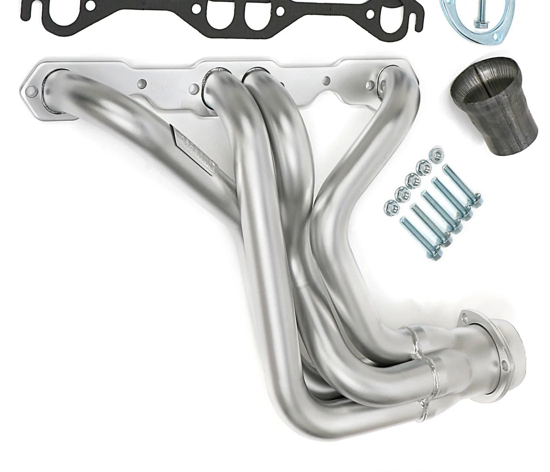 Hedman Hedders HD Silver Long-Tube Headers 69830 fits 1967-1991 Gm Trucks 283-400 4WD - Additional View 6