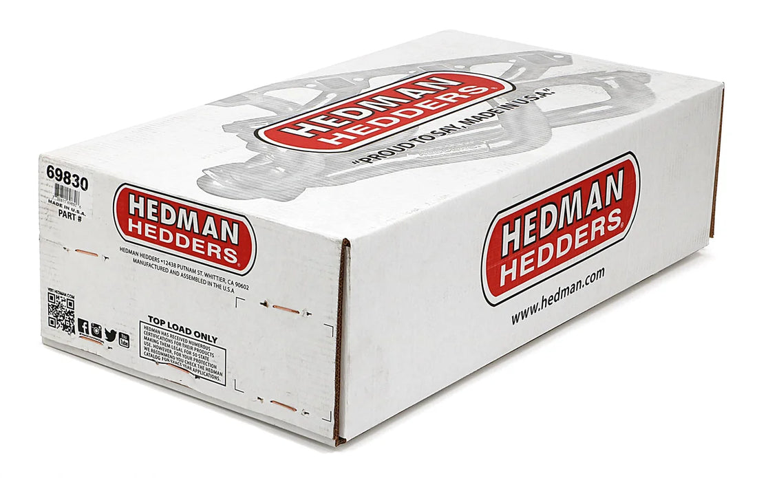 Hedman Hedders HD Silver Long-Tube Headers 69830 fits 1967-1991 Gm Trucks 283-400 4WD - Package Contents