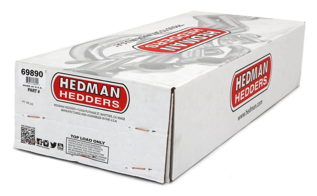 Hedman Hedders HD Silver Long-Tube Headers fits 1967-1991 Chevrolet / GMC 283-400 2WD/4WD - Additional View 7