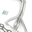 Load image into Gallery viewer, Hedman Hedders H.D. Silver Long-Tube Swap Headers 69518 fits 1980-1983 Jeep CJ5 / CJ7 - Installation View