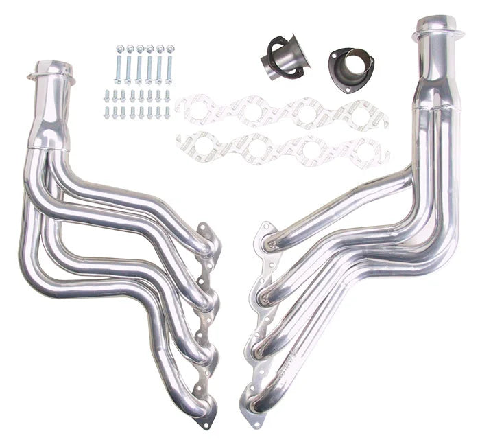 Hedman Hedders H.D. Silver Long-tube Headers fits 1964-1975 Chevrolet Bel Air / Biscayne / Brookwood / Camaro / Caprice / ...
