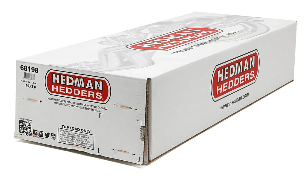 Hedman Hedders H.D. Silver Long-tube Headers fits 1964-1975 Chevrolet Bel Air / Biscayne / Brookwood / Camaro / Caprice / ...