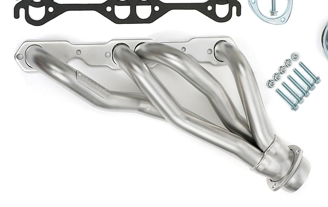Hedman Hedders H.D. Silver Mid-Length Headers 68608 fits 1967-1981 Chevrolet Camaro / G-Body 283-400 - Additional View 7