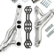 Load image into Gallery viewer, Hedman Hedders HD Silver Mid-Length Swap Headers fits 1987-1995 Jeep Wrangler Sb Chevy - Installation View