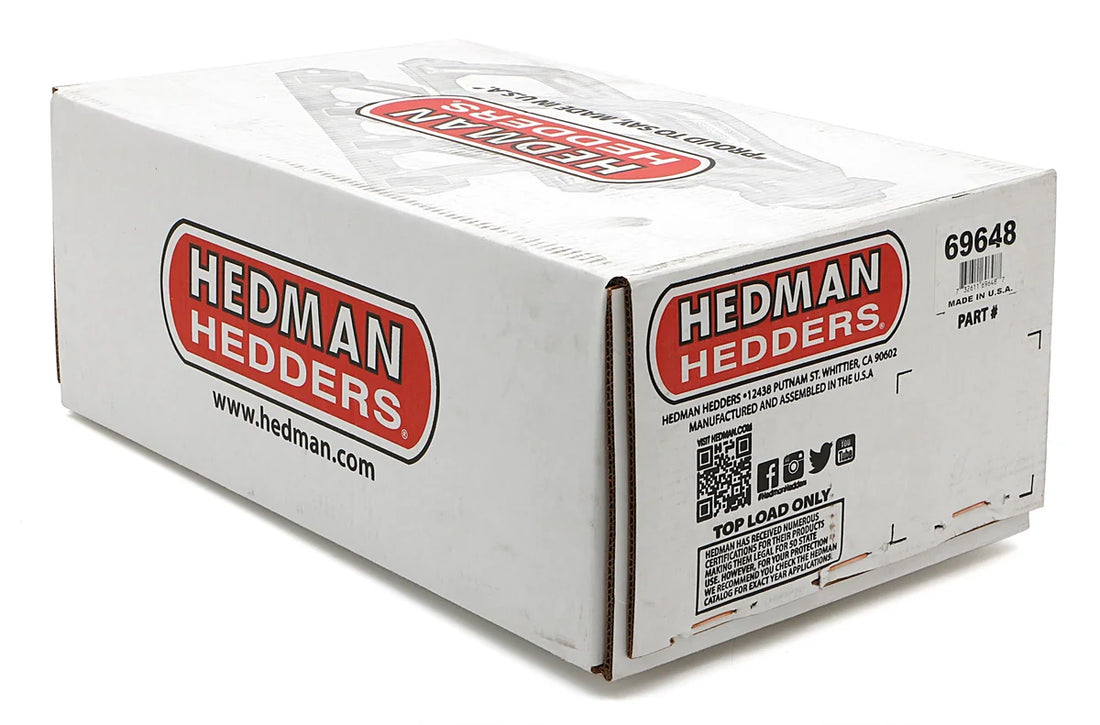 Hedman Hedders HD Silver Mid-Length Swap Headers fits 1987-1995 Jeep Wrangler Sb Chevy - Additional View 7