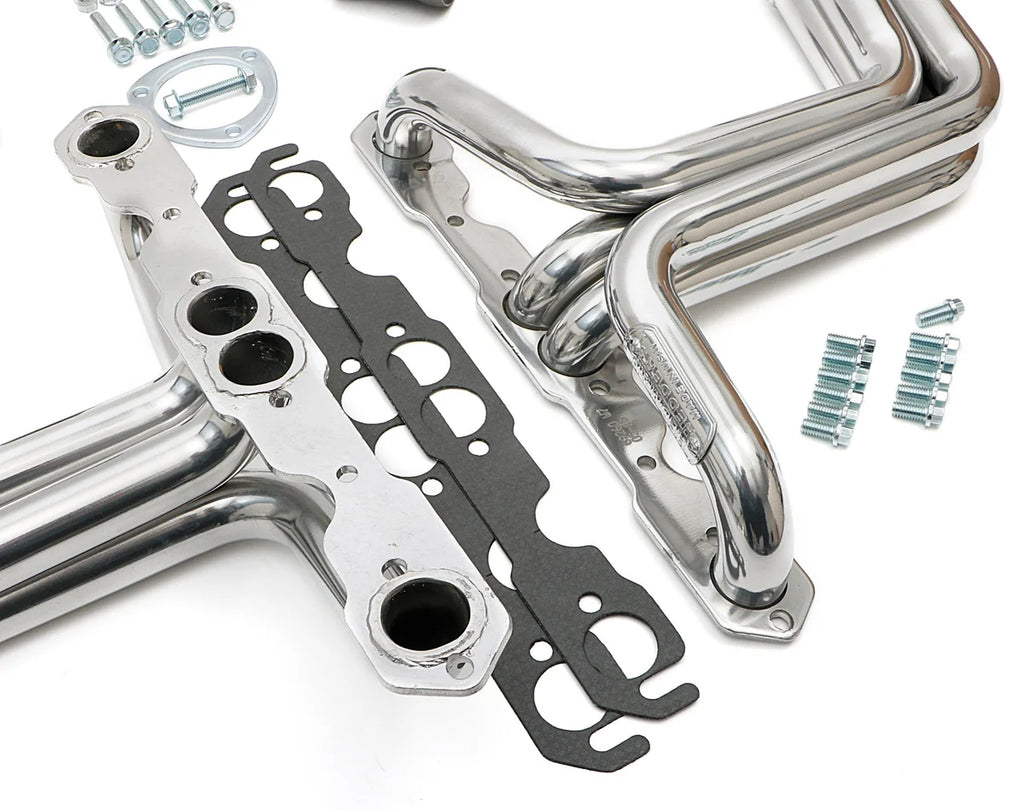 Hedman Hedders HTC Coated Headers; 1-1/2 in. Tube Dia.; 3 in. Coll.; FULL LENGTH Design fits 1960-1966 Chevrolet C10 Picku...