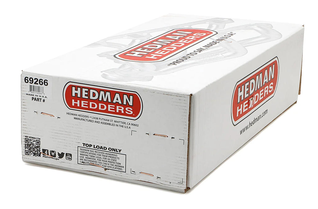 Hedman Hedders HTC Coated Headers; 1-1/2 in. Tube Dia.; 3 in. Coll.; FULL LENGTH Design fits 1960-1966 Chevrolet C10 Picku...