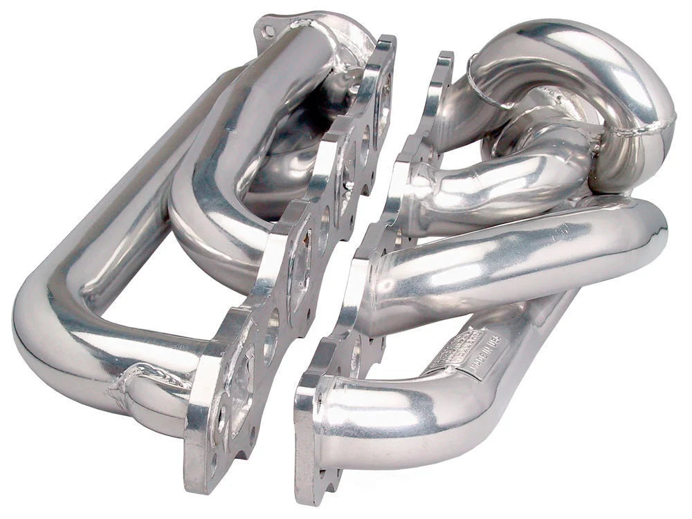 Hedman Hedders HTC Coated Headers; 1-1/2 in. Tube Dia; Stock Coll; SHORTY Design 79586 fits 2003-2007 Dodge Ram 1500 - Mai...