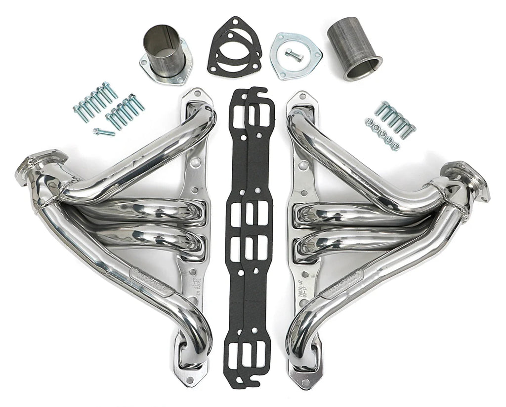 Hedman Hedders HTC Coated Headers; 1-3/4 in. Tube Dia.; 2-1/2 in. Coll.; MID-LENGTH Design fits 1966-1974 Dodge / Plymouth