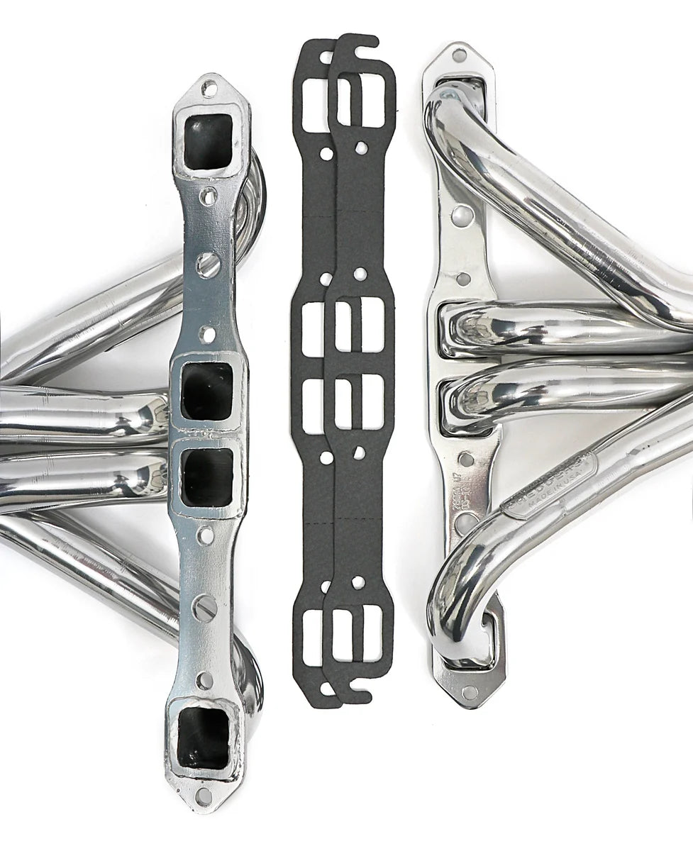 Hedman Hedders HTC Coated Headers; 1-3/4 in. Tube Dia.; 2-1/2 in. Coll.; MID-LENGTH Design fits 1966-1974 Dodge / Plymouth
