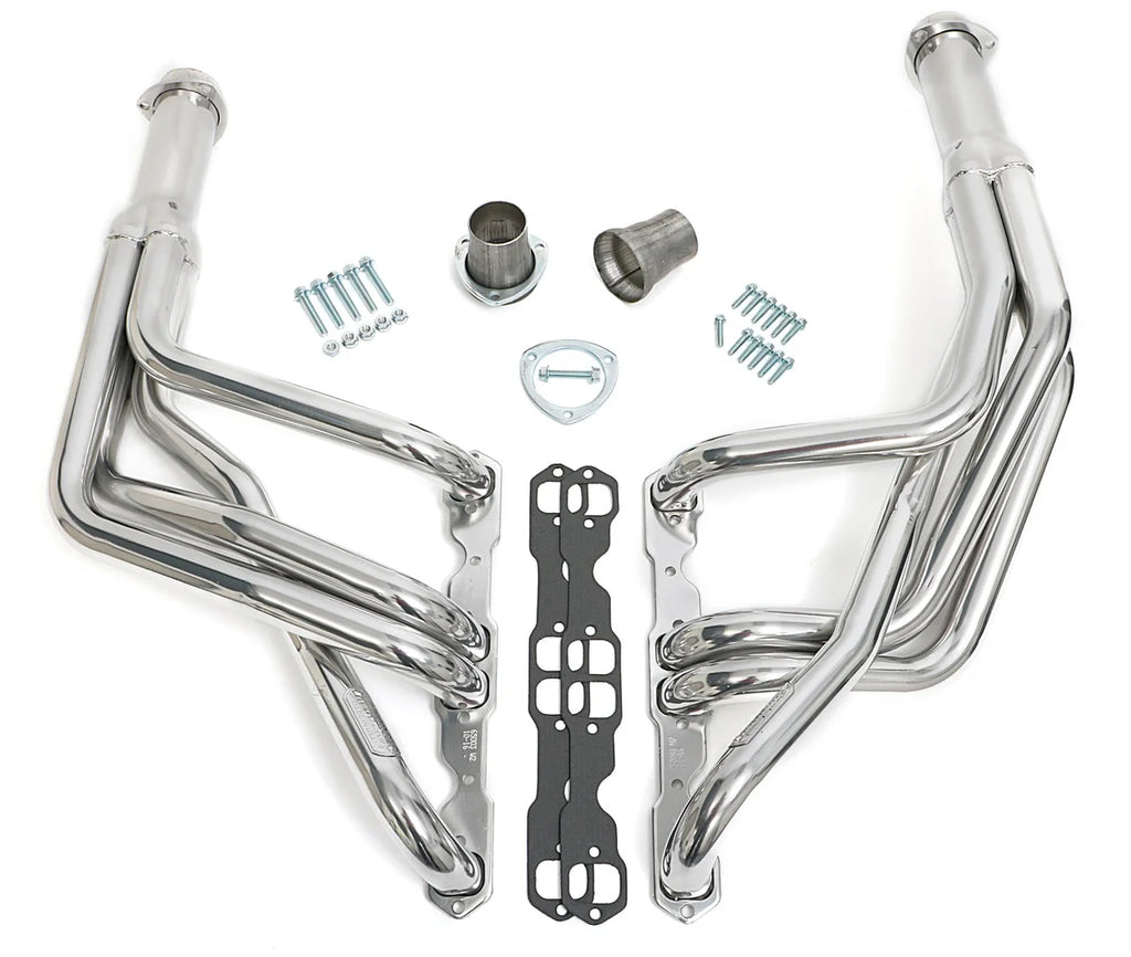 Hedman Hedders HTC Coated Headers; 1-3/4 in. Tube Dia.; 3 in. Coll.; FULL LENGTH Design fits 1967-1969 Chevrolet Camaro / ...