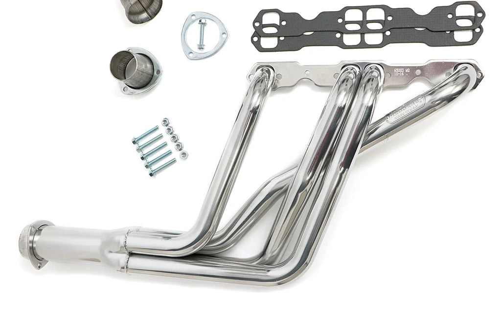 Hedman Hedders HTC Coated Headers; 1-3/4 in. Tube Dia.; 3 in. Coll.; FULL LENGTH Design fits 1967-1969 Chevrolet Camaro / ...