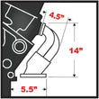 Load image into Gallery viewer, Hedman Hedders HTC Coated Headers; 1-3/4 in. Tube Dia.; 2-1/2 in. Coll.; MID-LENGTH Design fits 1966-1974 Dodge / Plymouth