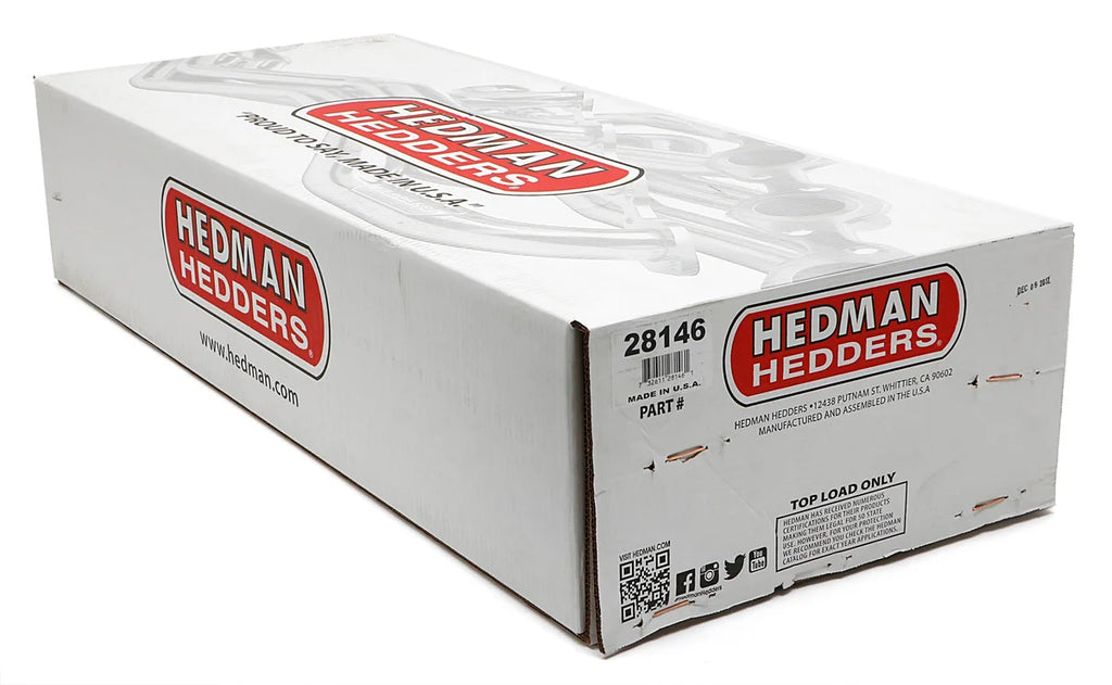 Hedman Hedders HTC Coated Headers; 1-5/8-2 in. Tube Dia.; 3 in. Coll.; FULL LENGTH Design 28146 - Additional View 7