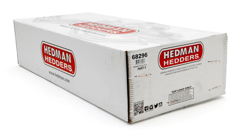 Hedman Hedders HTC Coated Headers; 1-5/8 in. Tube Dia.; 3 in. Coll.; FULL LENGTH Design fits 1964-1993 Chevrolet Bel Air /...