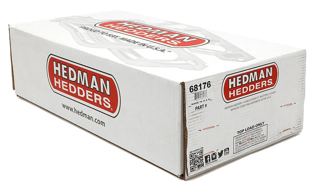 Hedman Hedders HTC Coated Headers; 1-5/8 in. Tube Dia.; 3 in. Coll.; FULL LENGTH Design fits 1965-1970 Chevrolet Bel Air /...