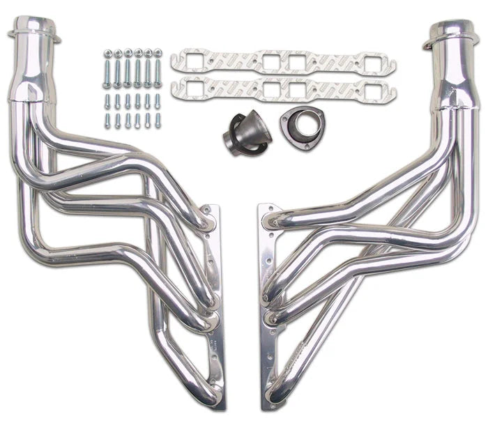 Hedman Hedders HTC Coated Headers; 1-5/8 in. Tube Dia.; 3 in. Coll.; FULL LENGTH Design fits 1967-1981 Chevrolet Camaro / ...