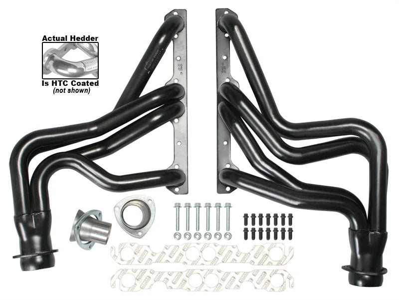 Hedman Hedders HTC Coated Headers; 1-5/8 in. Tube Dia.; 3 in. Coll.; FULL LENGTH Design fits 1982-1992 Chevrolet Camaro / ...