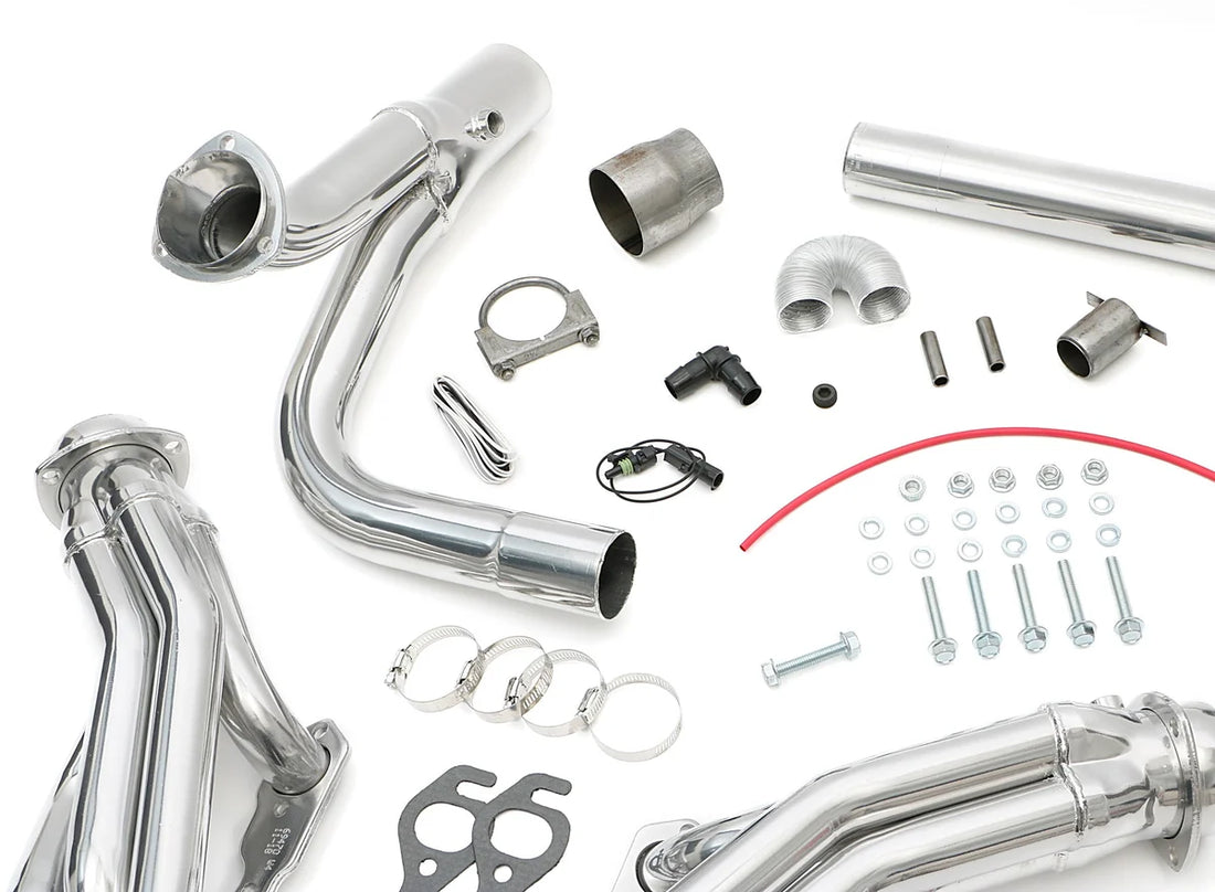 Hedman Hedders HTC Coated Headers; 1-5/8 in. Tube Dia.; Stock Coll.; Mid-Length Design fits 1988-1995 Chevrolet / GMC - Ba...