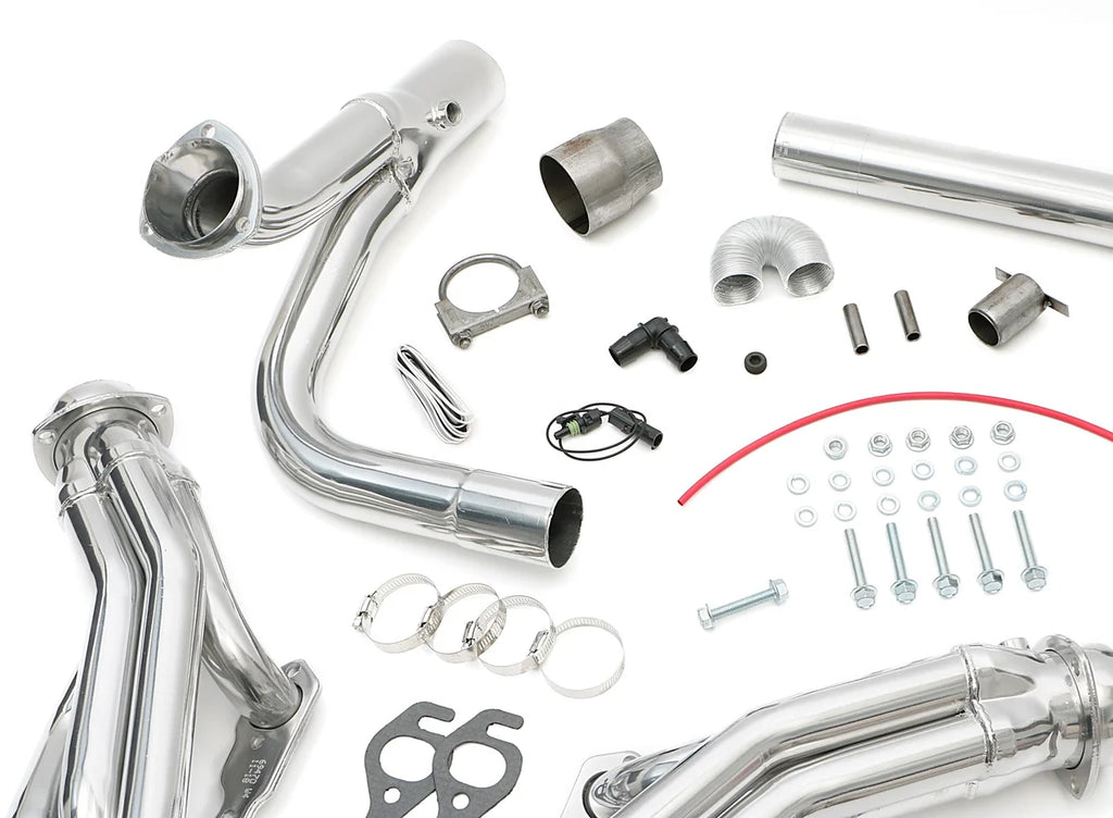 Hedman Hedders HTC Coated Headers; 1-5/8 in. Tube Dia.; Stock Coll.; Mid-Length Design fits 1988-1995 Chevrolet / GMC - Ba...