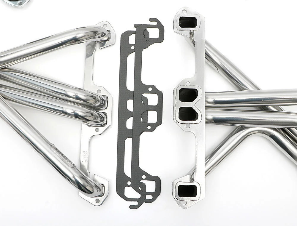 Hedman Hedders HTC Coated Headers; 1-5/8 in. Tube Dia; 3 in. Coll; FULL LENGTH Design 79016 fits 1968-1971 Dodge D100 Pick...