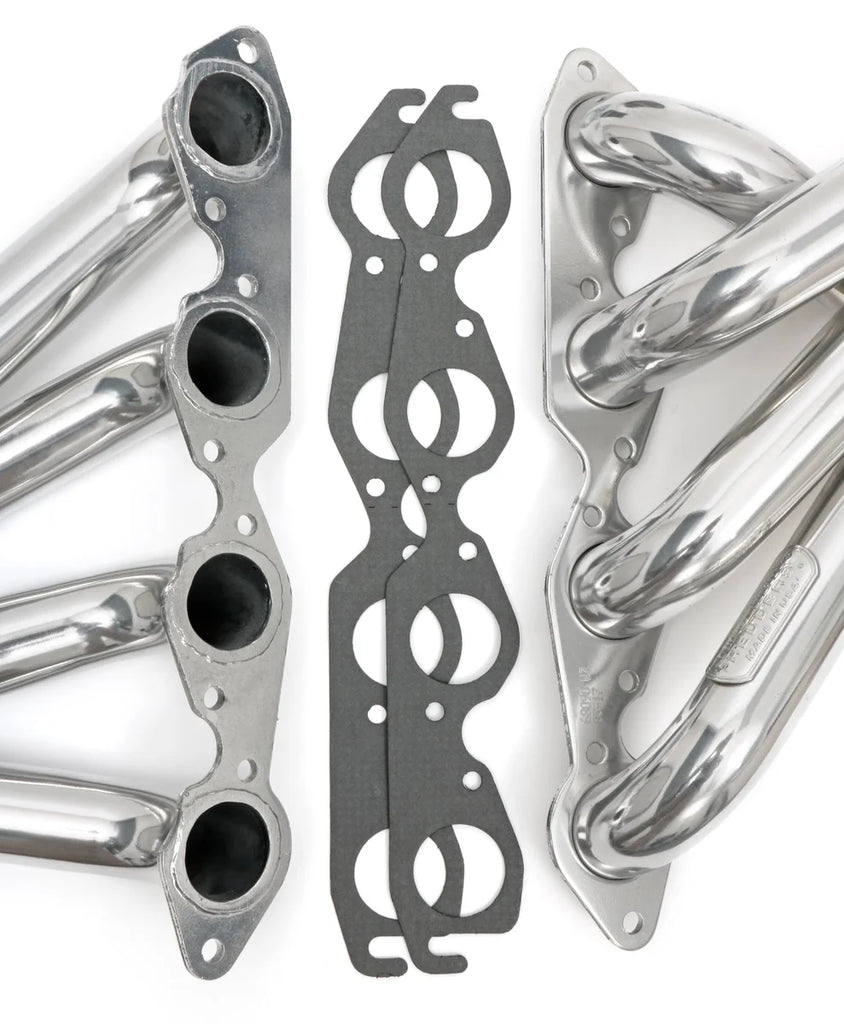 Hedman Hedders HTC Coated Headers; 2 in. Tube Dia.; 3 in. Coll.; FULL LENGTH Design fits 1965-1982 Chevrolet Corvette - Ba...