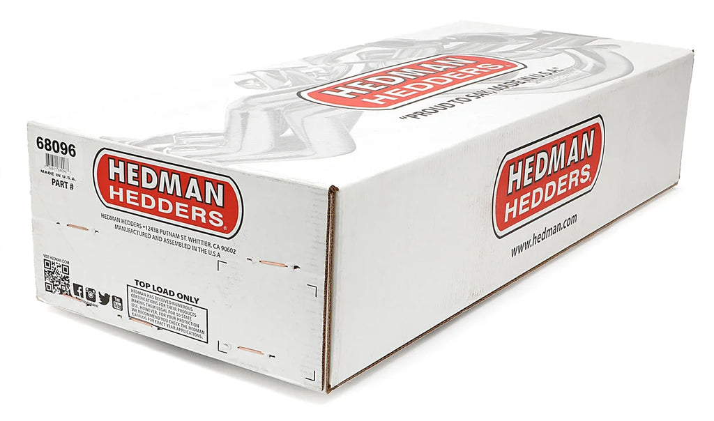 Hedman Hedders HTC Coated Headers; 2 in. Tube Dia.; 3 in. Coll.; FULL LENGTH Design fits 1965-1982 Chevrolet Corvette - Ad...