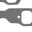 Load image into Gallery viewer, Hedman Hedders Header Flange Gaskets for 1-3/4 in. Round Tube SB Chevy Headers - Back View