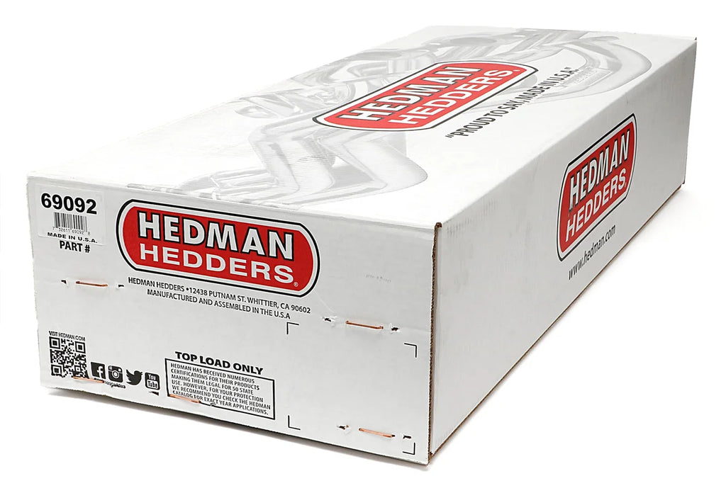 Hedman Hedders Long-Tube Clutch Clearance Headers fits 1967-1991 Chevrolet / GMC 283-400 - Additional View 6