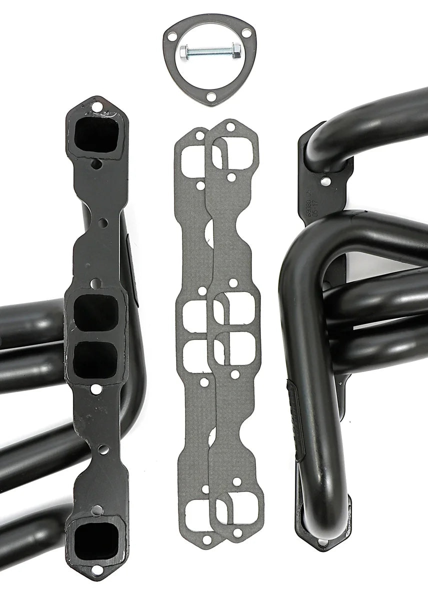 Hedman Hedders Long-Tube Headers fits 1967-1991 Chevrolet / GMC 283-400 2WD/4WD - Back View