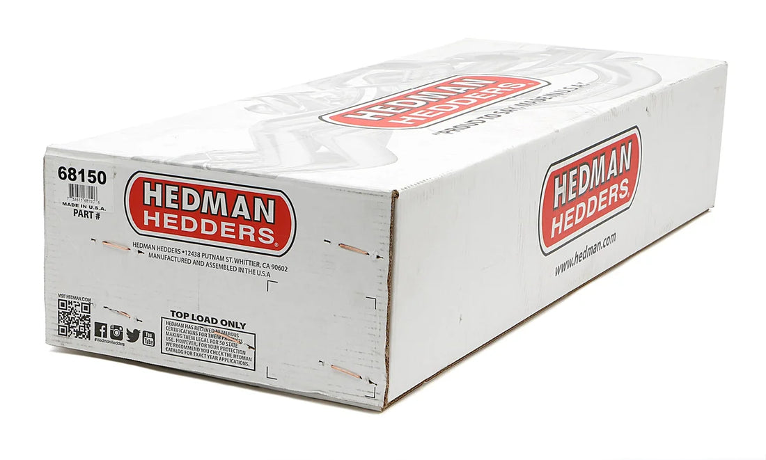 Hedman Hedders Long-Tube LS Swap Headers 68150 fits 1968-1972 Chevrolet Chevelle / EL CAMINO - Package Contents