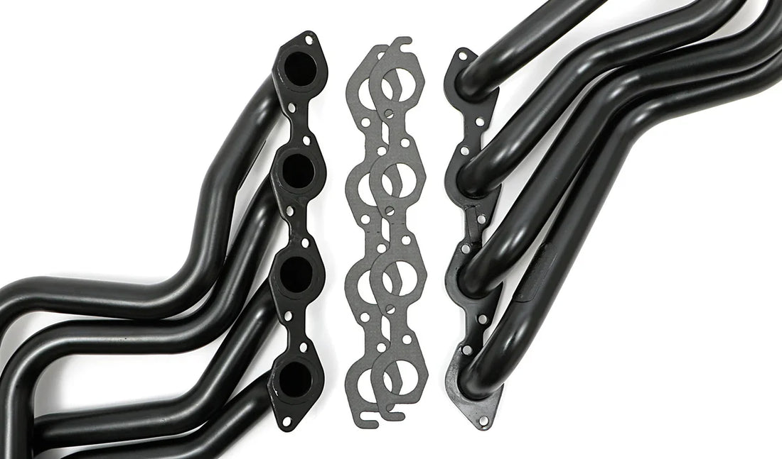 Hedman Hedders Long-tube Headers For 64-77 Chevelle with 396-502 68190 - Back View