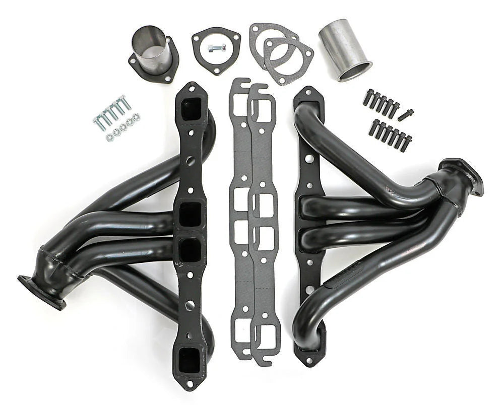 Hedman Hedders Mid-Length Headers 78070 fits 1966-1974 Dodge / Plymouth - Side View