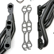 Load image into Gallery viewer, Hedman Hedders Mid-Length Headers fits 1988-1998 Chevrolet / GMC 1/2-3/4 Ton 5.0l-5.7l - Back View