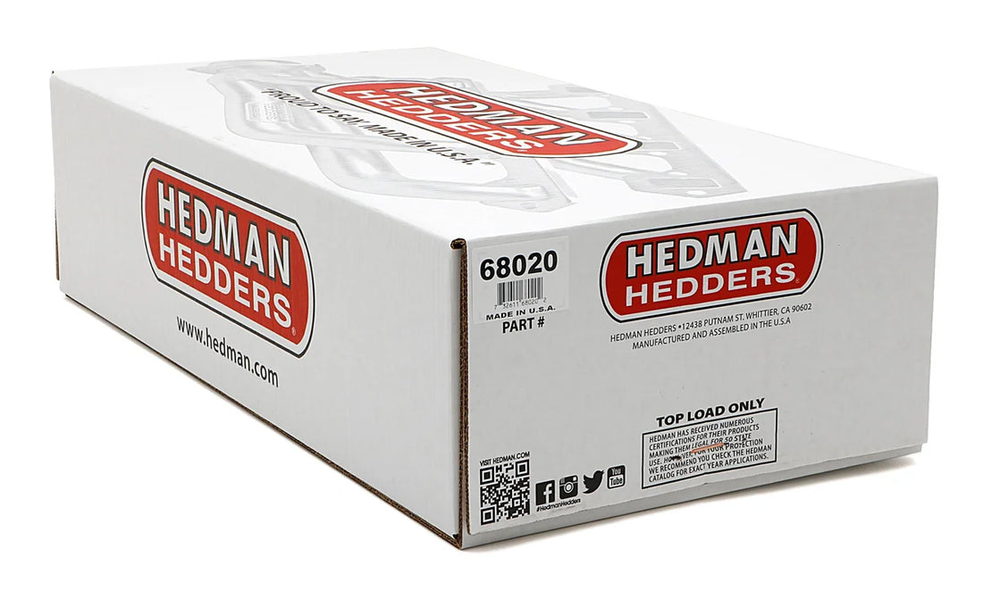 Hedman Hedders Mid-Length LS Swap Headers 68020 fits 1978-1987 Gm A-Body / G-Body - Package Contents
