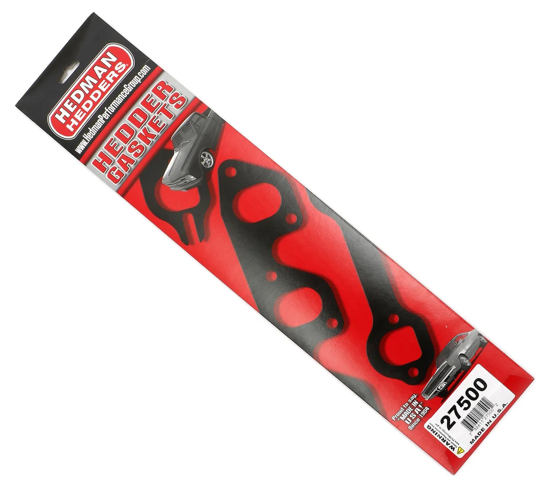Hedman Hedders Replacement Gaskets For Hedman's Round-Port SB Chevy Headers 27500 - Back View